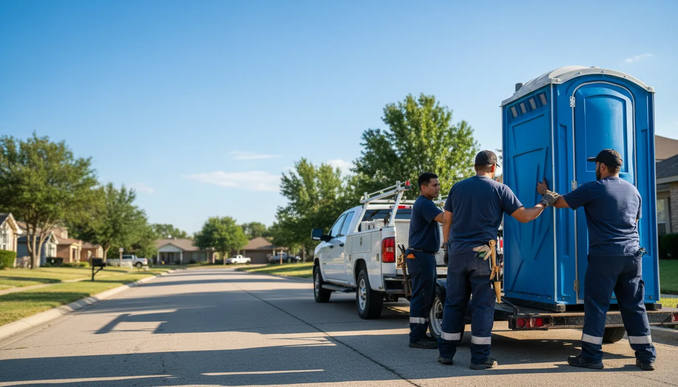 Portable Toilet Rental in Rosalie, NE near me